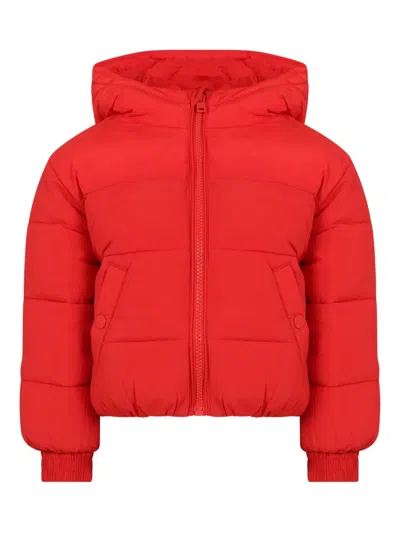 Tommy Hilfiger Junior Hooded Jacket In Red
