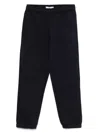 Tommy Hilfiger Junior Jersey-texture Track Pants In Blue