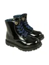 Tommy Hilfiger Junior Lace-up Boots In Blue