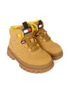 Tommy Hilfiger Junior Lace-up Chunky Boots In Brown
