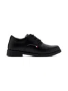 Tommy Hilfiger Junior Lace-up Leather Brogues In Black