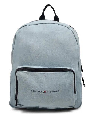 Tommy Hilfiger Junior Kids' Logo Back Pack In Blue