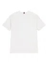 Tommy Hilfiger Junior Logo Cotton T-shirt In White