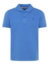 Tommy Hilfiger Junior Logo-embroidered Polo Shirt