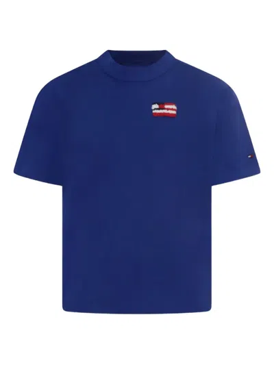 Tommy Hilfiger Junior Kids' Logo-embroidered T-shirt