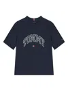 Tommy Hilfiger Junior Logo Navy T-shirt In Blue