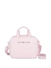 Tommy Hilfiger Junior Logo-plaque Lunch Bag In Pink