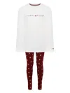Tommy Hilfiger Junior Logo-print Pajamas In White
