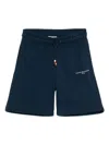 Tommy Hilfiger Junior Logo-print Shorts In Blue