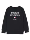 TOMMY HILFIGER JUNIOR LOGO-PRINT SWEATSHIRT