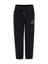 Tommy Hilfiger Junior Tapered Cotton Track Pants In Blue
