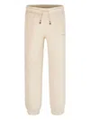 Tommy Hilfiger Junior Logo-print Track Pants In Neutrals