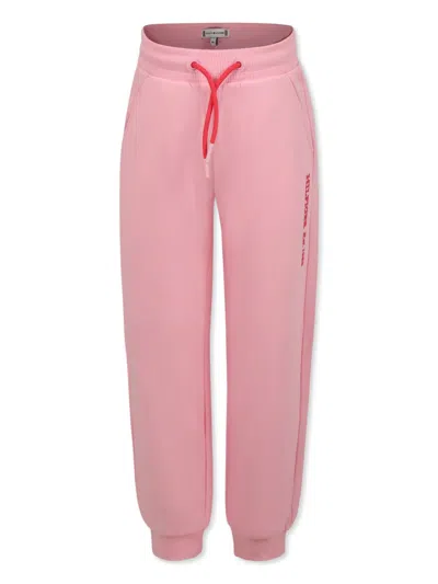 Tommy Hilfiger Junior Kids' Logo-print Track Pants In Pink