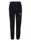 Tommy Hilfiger Junior Tapered Cotton Track Pants In Blue