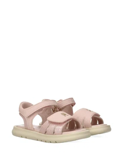 Tommy Hilfiger Junior Kids' Logo Sandals In Pink