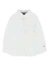 Tommy Hilfiger Junior Long-sleeve Pocket Shirt In White