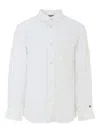 Tommy Hilfiger Junior Long-sleeve Pocket Shirt In White