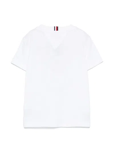 Tommy Hilfiger Junior Babies' Monotype 1985 T-shirt In 白色