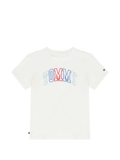 Tommy Hilfiger Junior Babies' Outline-logo Jersey T-shirt In Animal Print