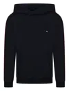 Tommy Hilfiger Junior Panelled Hoodie In Black