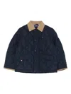Tommy Hilfiger Junior Quilted Diamond-pattern Jacket In Blue
