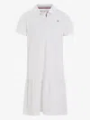 Tommy Hilfiger Junior Short-sleeve Polo Dress In White