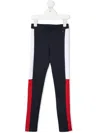 Tommy Hilfiger Junior Teen Side-stripe Track Pants In Blue