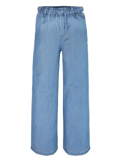 Tommy Hilfiger Junior Kids' Straight-leg Jeans In Blue