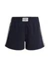 Tommy Hilfiger Junior Stripe-tape Track Shorts In Blue