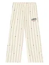 Tommy Hilfiger Junior Striped-pattern Track Pants In Neutral