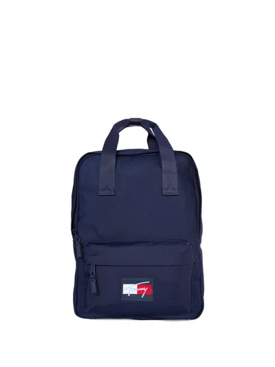 Tommy Hilfiger Junior Kids' Top-handle Backpack In Blue