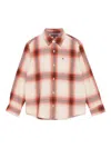 Tommy Hilfiger Junior Waffle-texture Shirt In Orange