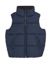 Tommy Hilfiger Junior Waterproof Sleeveless Jacket In Blu