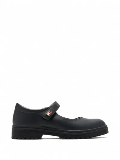 Tommy Hilfiger Junior Kids' Zahira Touch-strap Ballet Flats In Multi