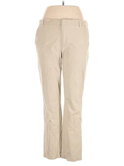Pre-owned Tommy Hilfiger Khaki Pant In Brown