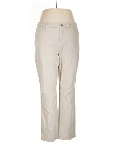 Pre-owned Tommy Hilfiger Khaki Pant In Brown