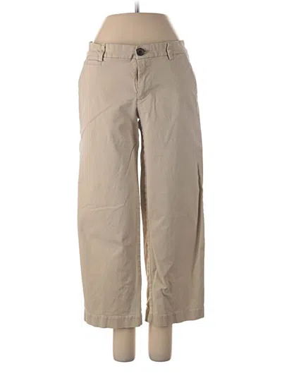 Pre-owned Tommy Hilfiger Khaki Pant In Brown