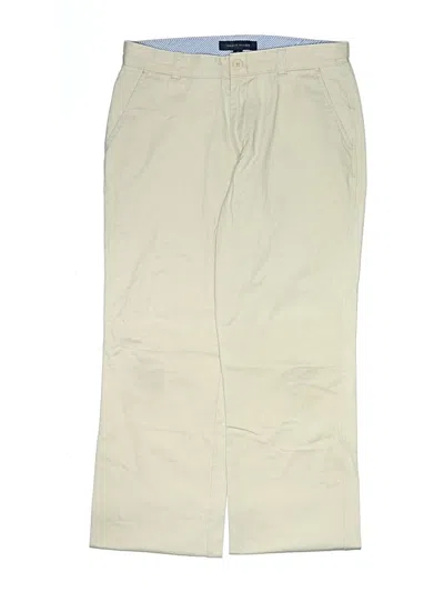 Pre-owned Tommy Hilfiger Kids' Khaki Pant In Ivory