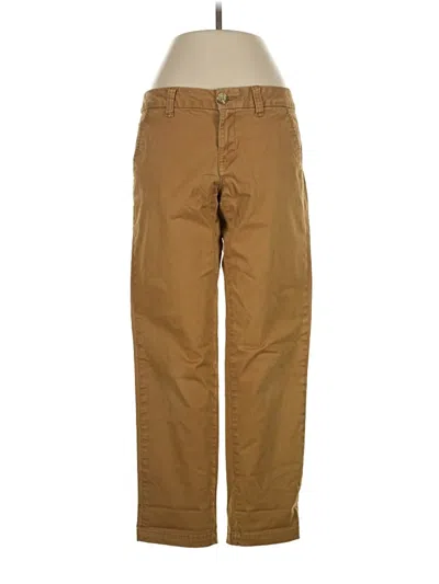 Pre-owned Tommy Hilfiger Khaki Pant In Tan