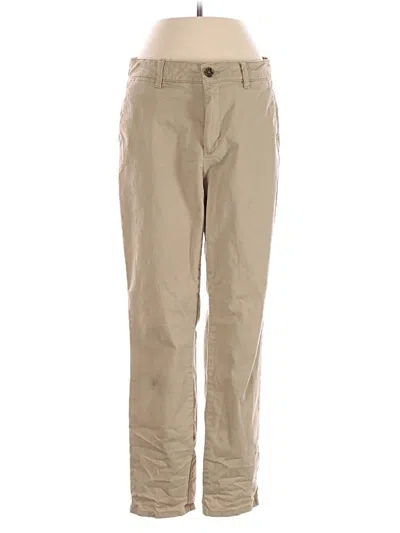Pre-owned Tommy Hilfiger Khaki Pant In Tan
