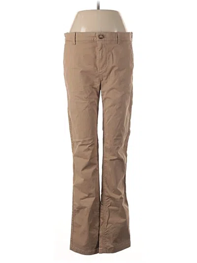 Pre-owned Tommy Hilfiger Khaki Pant In Tan