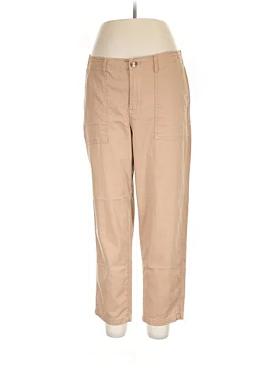 Pre-owned Tommy Hilfiger Khaki Pant In Tan
