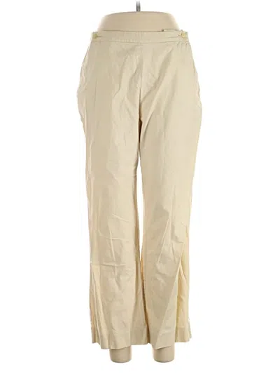Pre-owned Tommy Hilfiger Khaki Pant In White