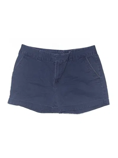 Pre-owned Tommy Hilfiger Khaki Shorts In Blue