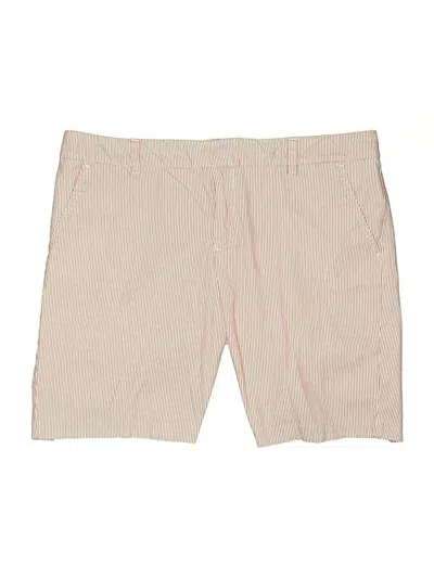 Pre-owned Tommy Hilfiger Khaki Shorts In Brown