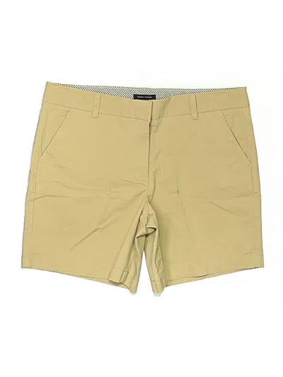 Pre-owned Tommy Hilfiger Khaki Shorts In Brown