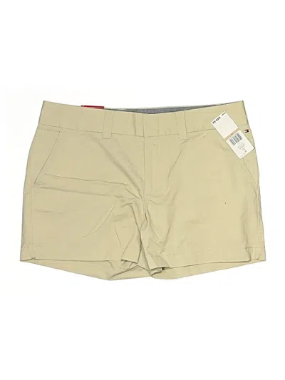 Pre-owned Tommy Hilfiger Khaki Shorts In Brown
