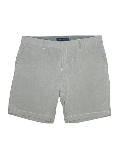 Pre-owned Tommy Hilfiger Khaki Shorts In Gray