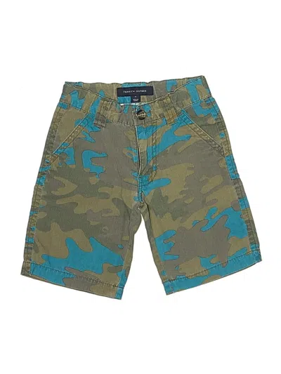 Pre-owned Tommy Hilfiger Kids' Khaki Shorts In Green