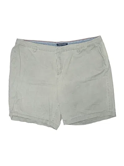 Pre-owned Tommy Hilfiger Khaki Shorts In Green